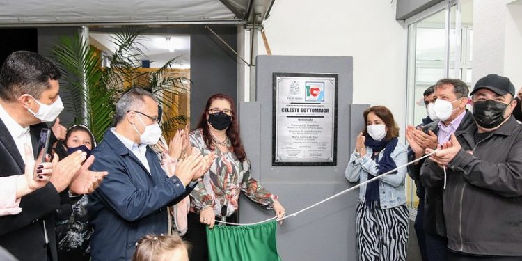 CMEI Celeste Sottomaior é inaugurado no Jardim Paraná