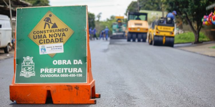 Usina de Asfalto de Foz vai executar mais de 350 mil m² de asfalto