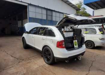 BPFRON apreende veículo carregado com cigarros contrabandeados em Foz