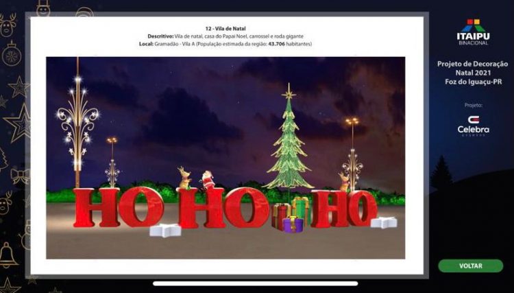 Presente para moradores e turistas: Foz vai ter Natal de Águas e Luzes