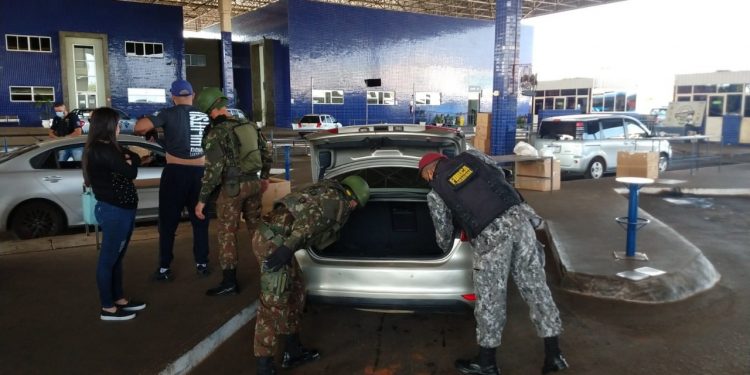 Exército faz operação em Foz do Iguaçu para repreender crimes de fronteira