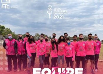 Atletas do Instituto do Atletismo de Foz do Iguaçu são medalhistas nos Jogos Escolares do Paraná