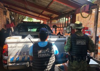 Forças de segurança estouram depósito clandestino
