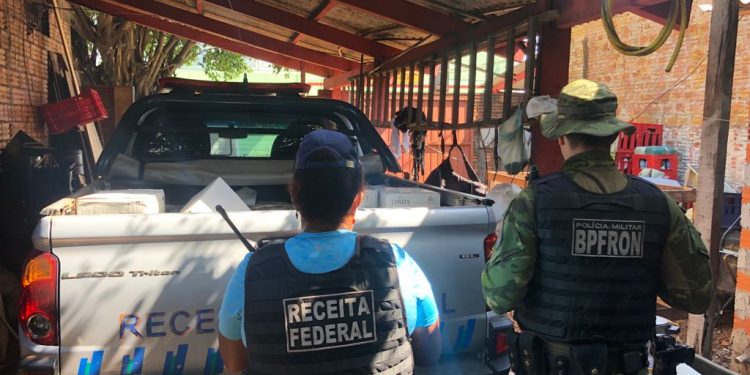 Forças de segurança estouram depósito clandestino