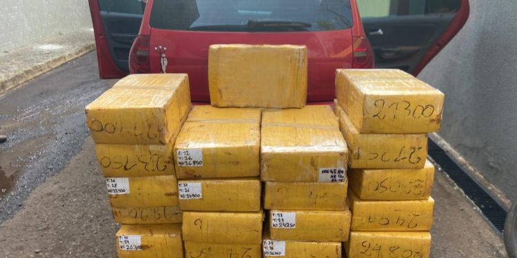 Exército realiza apreensão de entorpecentes em Santa Helena