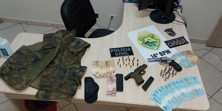 Grupo criminoso acusado de assalto a residência em Santa Terezinha é preso