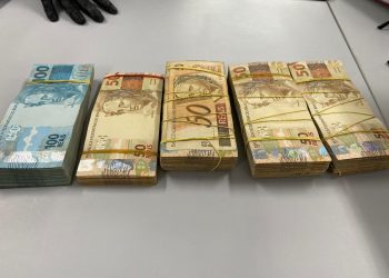 Mototaxista paraguaio é flagrado na Ponte da Amizade com mais de R$ 40 mil