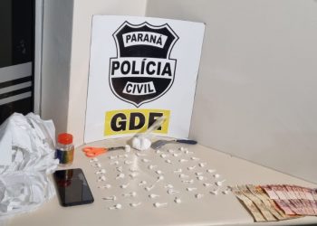 Ponto de tráfico de drogas é fechado no Porto Meira pela Polícia Civil