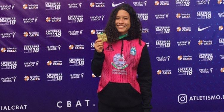 Foz tem Campeã Brasileira Sub 18 no Atletismo