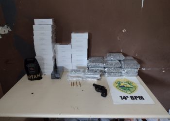 Polícia Militar apreende eletrônicos e arma de fogo na Vila Portes
