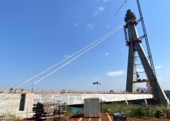 Ponte da Integração atinge 67% de execução em agosto