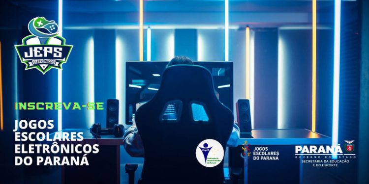 As inscrições para os Jogos Escolares Eletrônicos do Paraná estão abertas