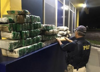 PRF apreende maconha, skank e haxixe