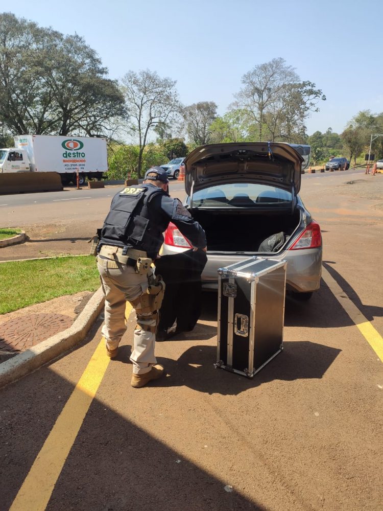 Homens que furtaram hotel em Foz são presos pela PRF na BR-277