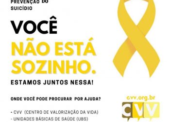 10 de setembro: Dia Mundial de Prevenção ao Suicídio