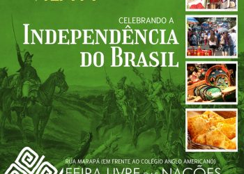Feirinha da Vila A tem edição noturna no domingo (12) em comemoração a Independência do Brasil
