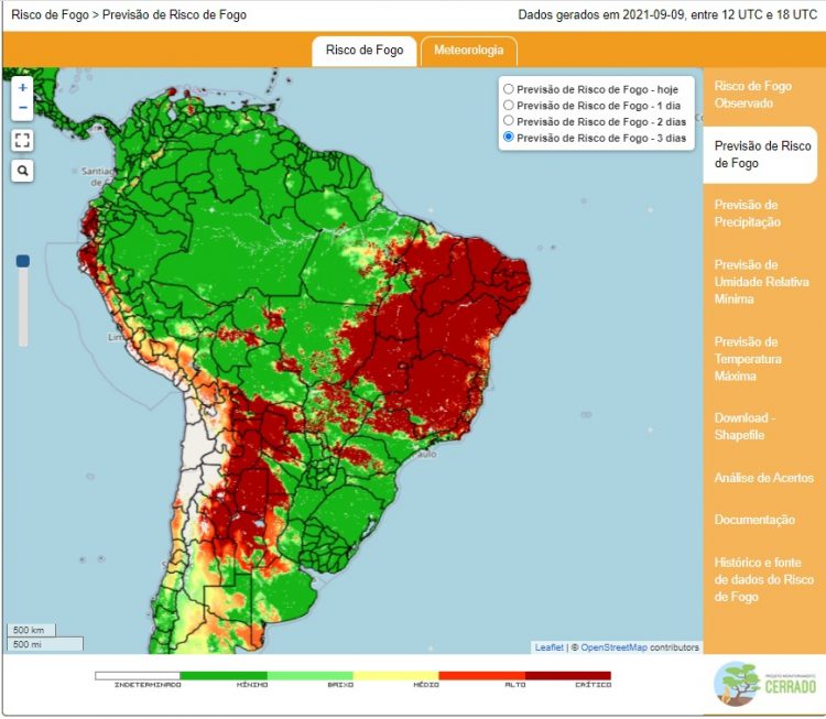 Itaipu atua para conter incêndios florestais nas áreas protegidas