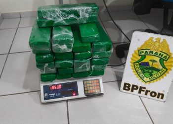 Droga é apreendida em ônibus que saiu de Foz com destino a Cascavel