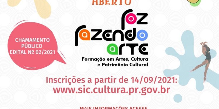Fundação Cultural contrata educadores culturais para o projeto Foz Fazendo Arte