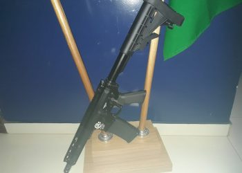 Polícia Rodoviária Federal apreende arma longa desmontada em bolsa de mão