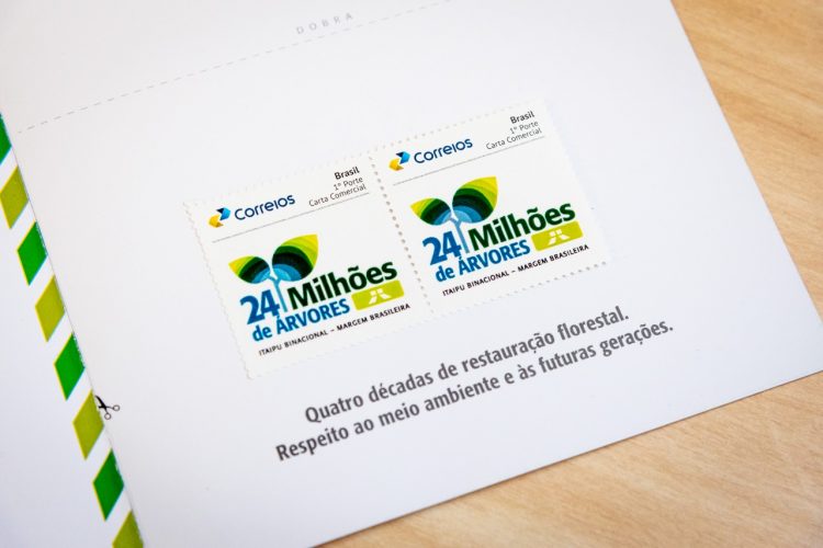 Itaipu e Correios lançam selo comemorativo a preservação ambiental