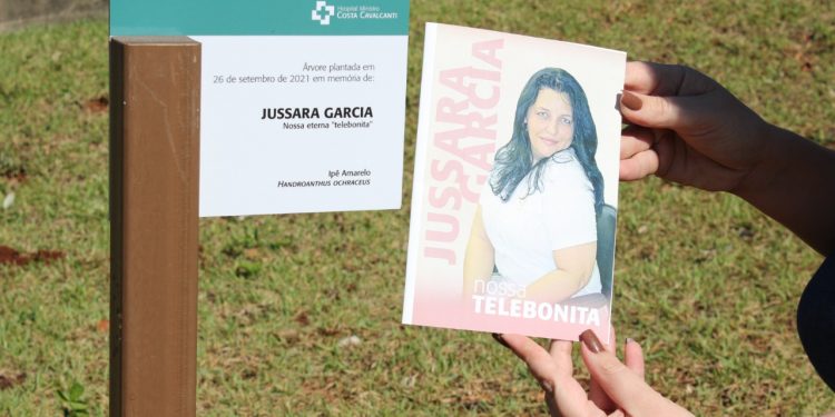 Plantio de Ipê homenageia a “telebonita” Jussara Garcia