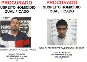 Polícia procura por foragidos de homicídio de vítima morta após live