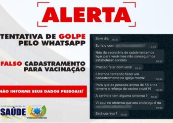 Saúde de São Miguel do Iguaçu alerta para tentativa de golpe por whatsApp