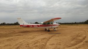Avião Cessna 172 roubado de estância no norte do Paraguaio.