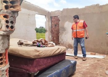 Temporal destelhou 200 casas em Cidade do Leste e destruiu plantações