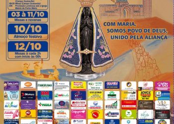 Chuva muda programação da chegada de imagem peregrina em Foz