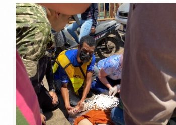 Mulher morre após acidente de moto na Ponte da Amizade