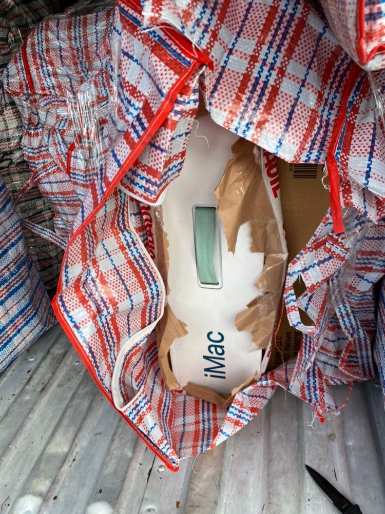 Em ação conjunta Receita Federal e PRF retém R$384 mil em mercadorias descaminhadas