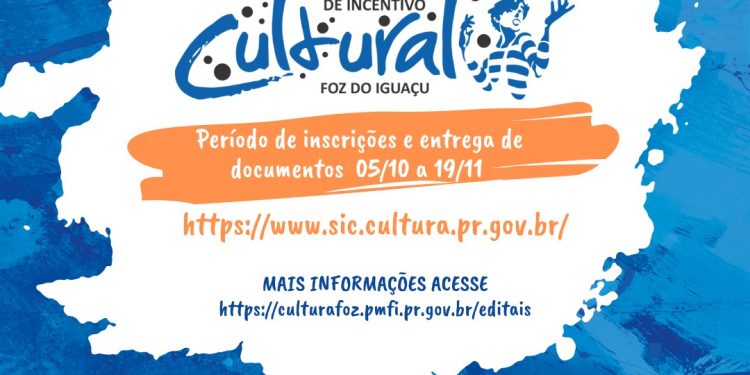 Fundo Municipal de Iniciativa Cultural vai financiar projetos artísticos com até R$30 mil