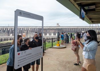 Itaipu tem melhor dia de visitação desde o começo da pandemia