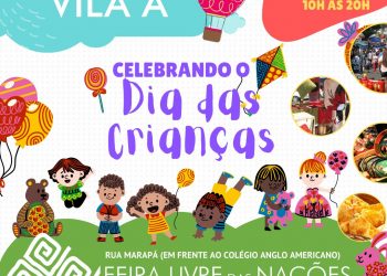 Feirinha da Vila A tem edição extra em homenagem ao Dia das Crianças amanhã, 12