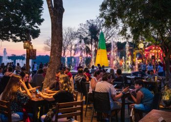 Mais de 8 mil turistas visitaram o Marco das 3 Fronteiras durante feriado