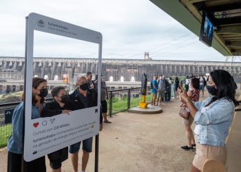 Itaipu recebeu mais de 8,7 mil visitantes no feriadão da Padroeira