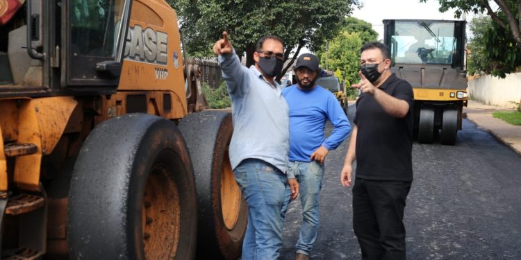 Pavimentação: etapa de mais de 80 mil m² no Cidade Nova II chega à fase final