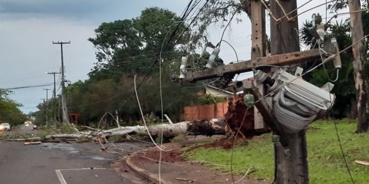 Temporal afeta abastecimento de água e luz no Oeste e Sudoeste