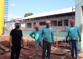 Obras no CMEI do Jupira e reconstrução da escola Gabriela Mistral avançam