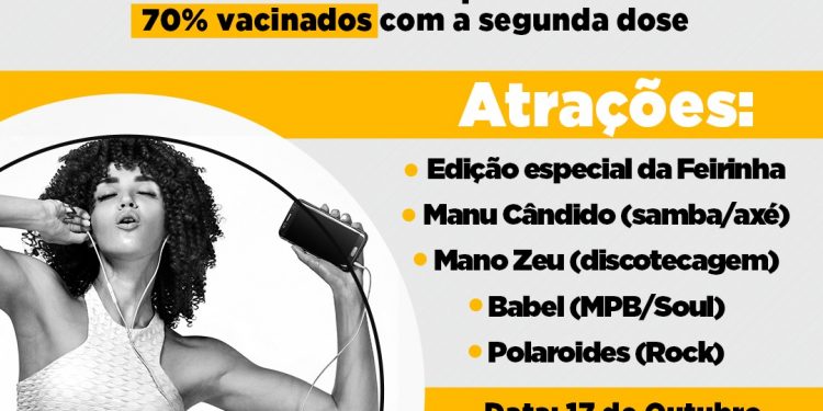 Retoma Foz comemora 70% da população imunizada contra o coronavírus
