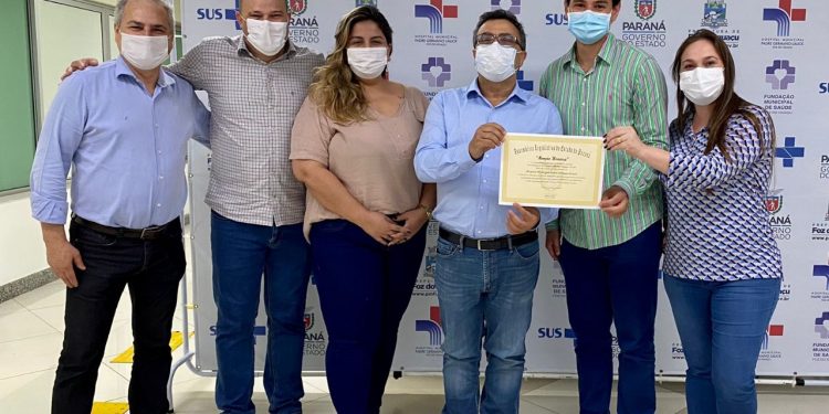Hospital Municipal recebe menção honrosa da Assembleia Legislativa do Paraná