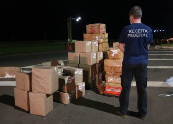 Mercadorias com suspeita de descaminho são retidas pela Receita Federal