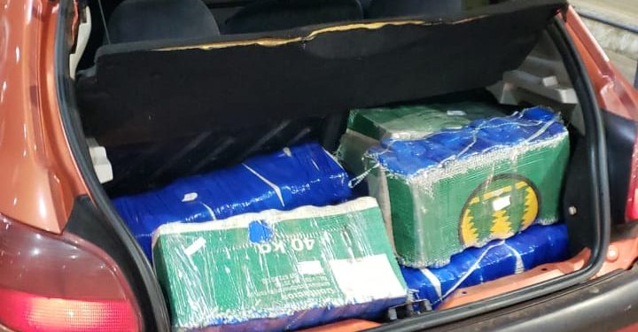 Paraguaio é preso com quase 100 kg de maconha na Ponte da Amizade