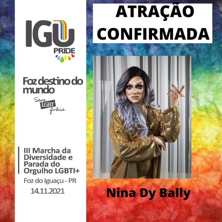 III Marcha da Diversidade e Parada do Orgulho LGBTI+ de Foz do Iguaçu acontece no domingo