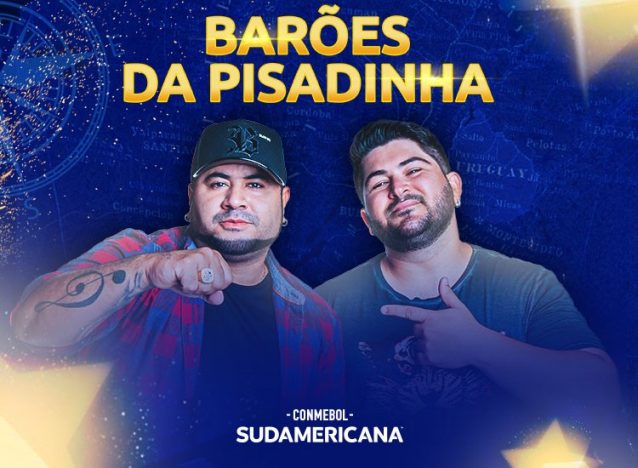 Barões da Pisadinha confirmados como atração para final da Sul-Americana (Foto: Twitter CONMEBOL)