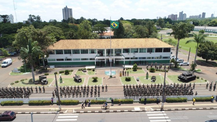 Veja como foi a solenidade pelo Dia da Bandeira no 34º BIMec