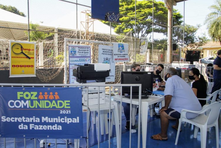 Moradores do Morumbi buscaram serviços da prefeitura durante o Foz Comunidade