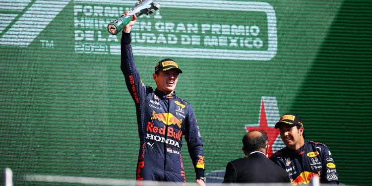 Vitória Max Verstappen (Foto : Fórmula 1 Twitter)